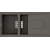 Zlewozmywak Elleci SMART 475 KERATEK K93 DOVE GREY LKI47593SMT